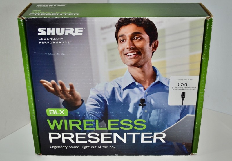 EUC Shure BLX14/CVL-H8 Wireless Presenter System with CVL Lavalier Microphone
