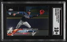 2018 Chrome Update Target Exclusive Rookie Debut Ronald Acuna Jr SGC 10 GEM 0o3x