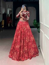 Indian Wedding Party New Designer Lehenga Choli Lehenga Pakistani Wear Bollywood