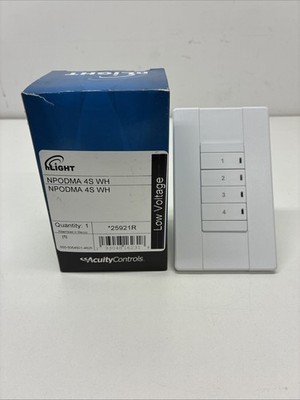 Acuity Controls nLight NPODMA 4S WH
