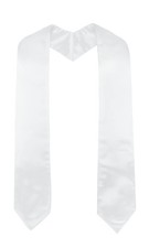 Plain Graduation Stole For Unisex Adults Sash 60/72 Inch Long 16 Colors