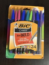 Cristal Xtra Bold Ballpoint Pens Bold Point 1.6Mm for Vivid and Dramatic Color