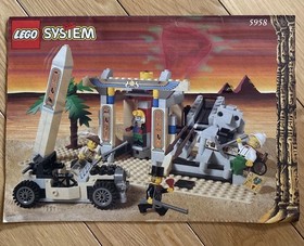 LEGO Adventurers Mummy's Tomb 5958 Instructions Platform