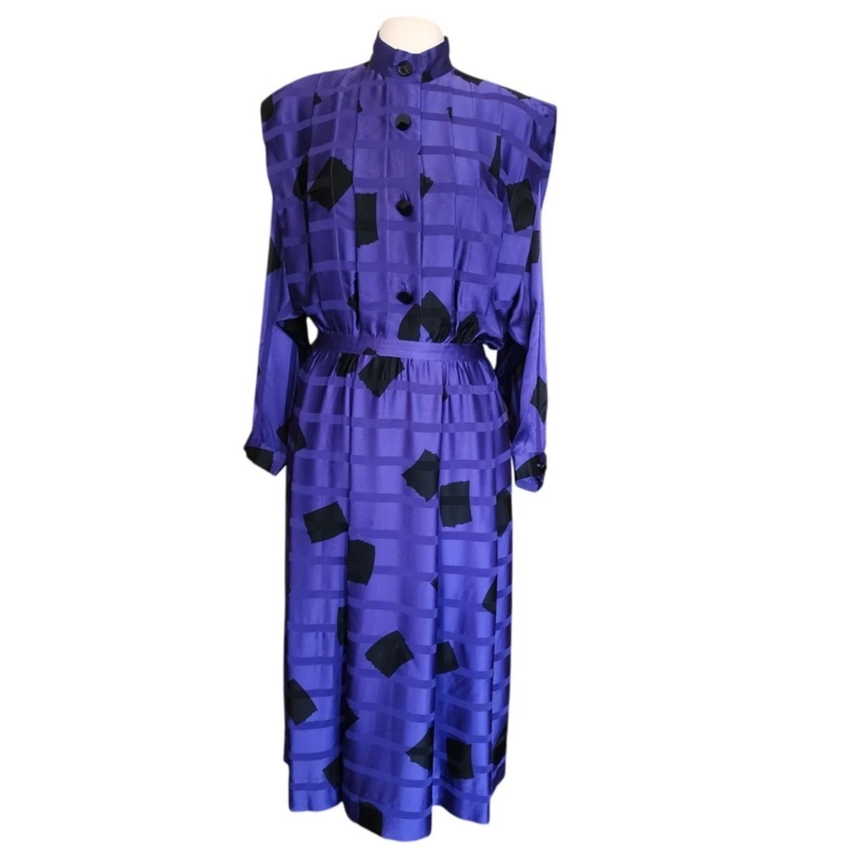 silk shirt dress ebay Silk Long Sleeve Solid Shirt Dresses for sale