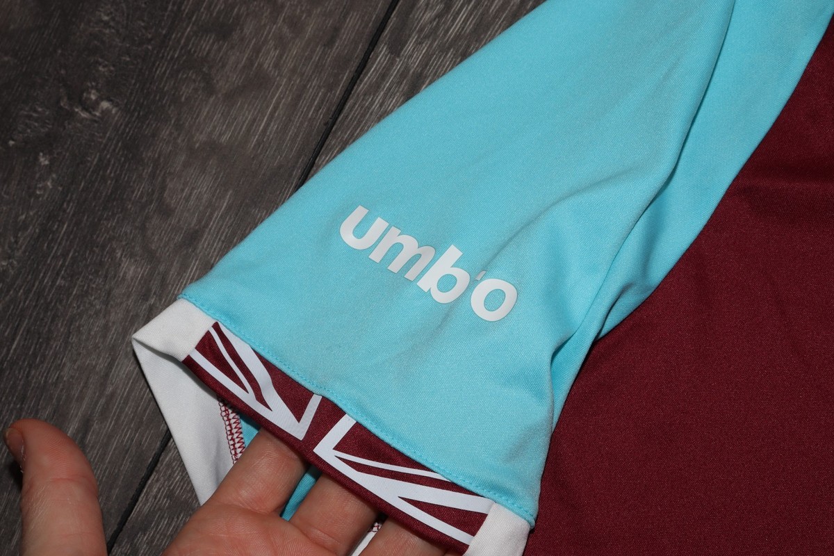 WEST HAM UNITED FC 2016-17 HOME SHIRT UMBRO JERSEY FOOTBALL SOCCER