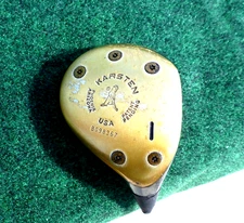 Ping Zing Blond #1 Wood Driver Karsten Steel Shaft Flex Unknown New Grip RH 44"