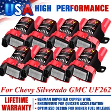 8Pcs Ignition Coil For Chevy Silverado 1500 LS 5.3/4.8 BSC1251 D585 UF262 Engine