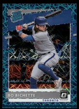 2020 Donruss Optic Teal Velocity #37 Bo Bichette RR /35 - BB