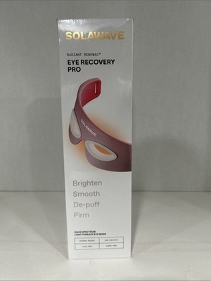 Solawave Radiant Renewal Eye Recovery Pro Mask Red Light Therapy