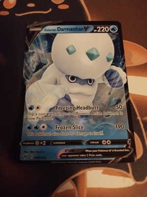Galarian Darmanitan V 036/185 Swsh04: Vivid Voltage Holo-NM