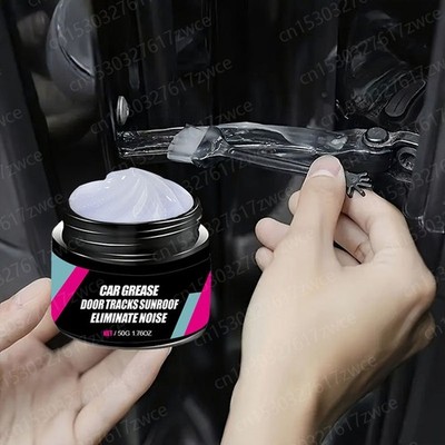 Car & Home Door Hinge Grease Sunroof Track Lubricant Anti Squeak Paste Kit Tools