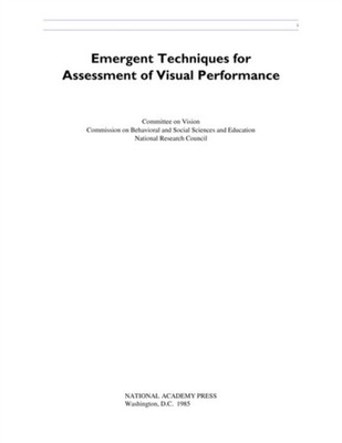 EMERGENT TECHNIQUES FOR ASSESSMENT OF VI by AUTHOR STATED, NO Paperback Business