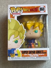 FIGURA FUNKO POP DRAGON BALL Z SUPER SAIYAN GOKU #860 NUEVA EN CAJA