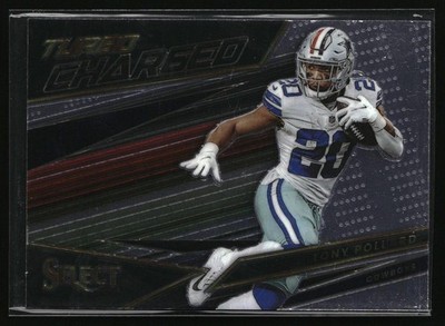 2022 Panini Select #TUR-9 Tony Pollard Turbocharged