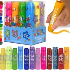 Kwik Stix Cuties Washable Paint Sticks for Kids & Office Product