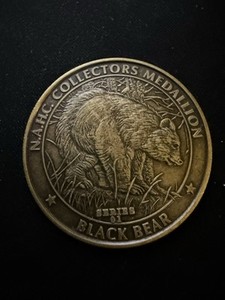 N.A.H.C Collectors Medallion: Black Bear - G344