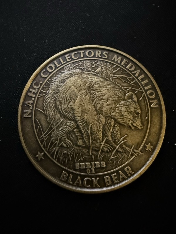 N.A.H.C Collectors Medallion: Black Bear - G344