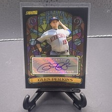 2008 Stadium Club Glen Perkins Beam Team Auto Autograph
