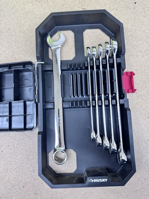 #ad Husky BITE Metric Combination Wrench Set 10 Piece MISSING $19.99