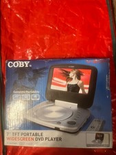 coby 7" tft portable widescreen dvd player