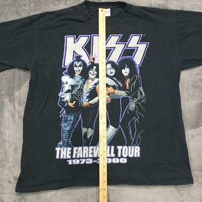 Vintage Original KISS Farewell Tour 2000 T-shirt. Size XL. | eBay
