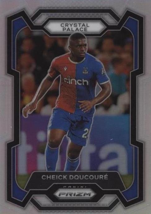 2023-24 Panini Prizm Premier League - Cheick Doucoure #178 Silver Prizm ...