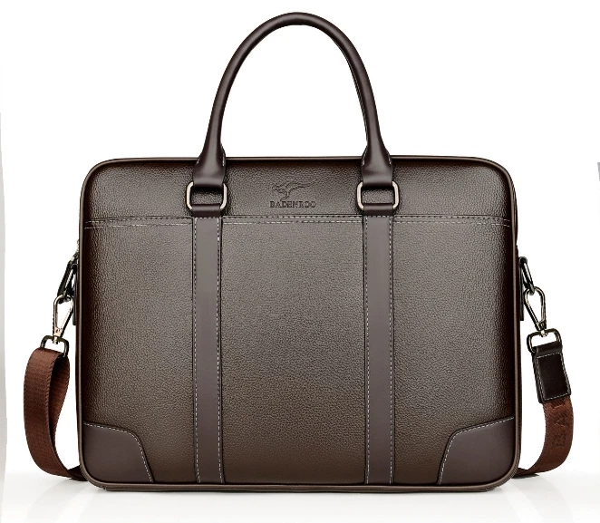 Badenroo men's leather laptop hot sale