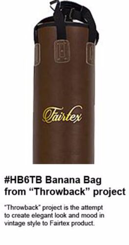UNFILL ORIGINAL FAIRTEX 6ft Muaythai Kickboxen K1 BANANA BAG VINTAGE STYLE HB6 - Bild 3 von 4
