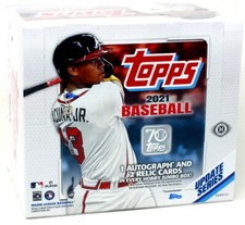 2021 TOPPS UPDATE SERIES BASEBALL JUMBO 6 BOX CASE BLOWOUT CARDS