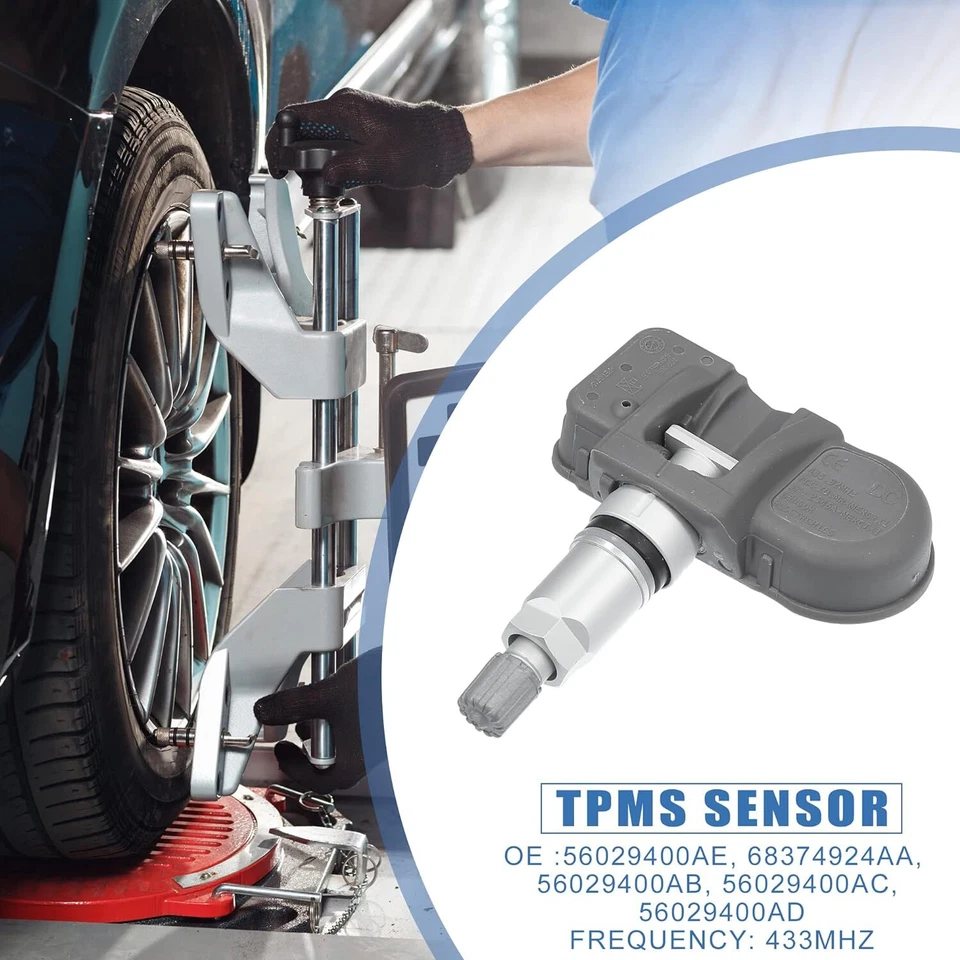 4PCS For 2008-2020 Dodge Challenger SRT TPMS Tire Pressure Sensor OEM 56029400AD - Image 2 of 4