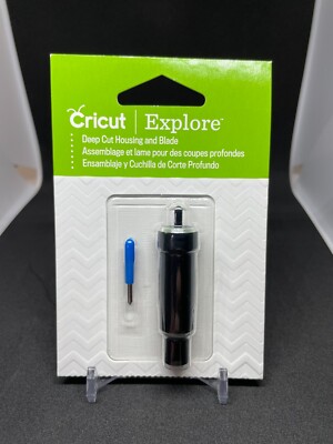 NEW CRICUT EXPLORE DEEP CUT HOUSING AND BLADE FOR PRECISE THICK CUTTING 2002293