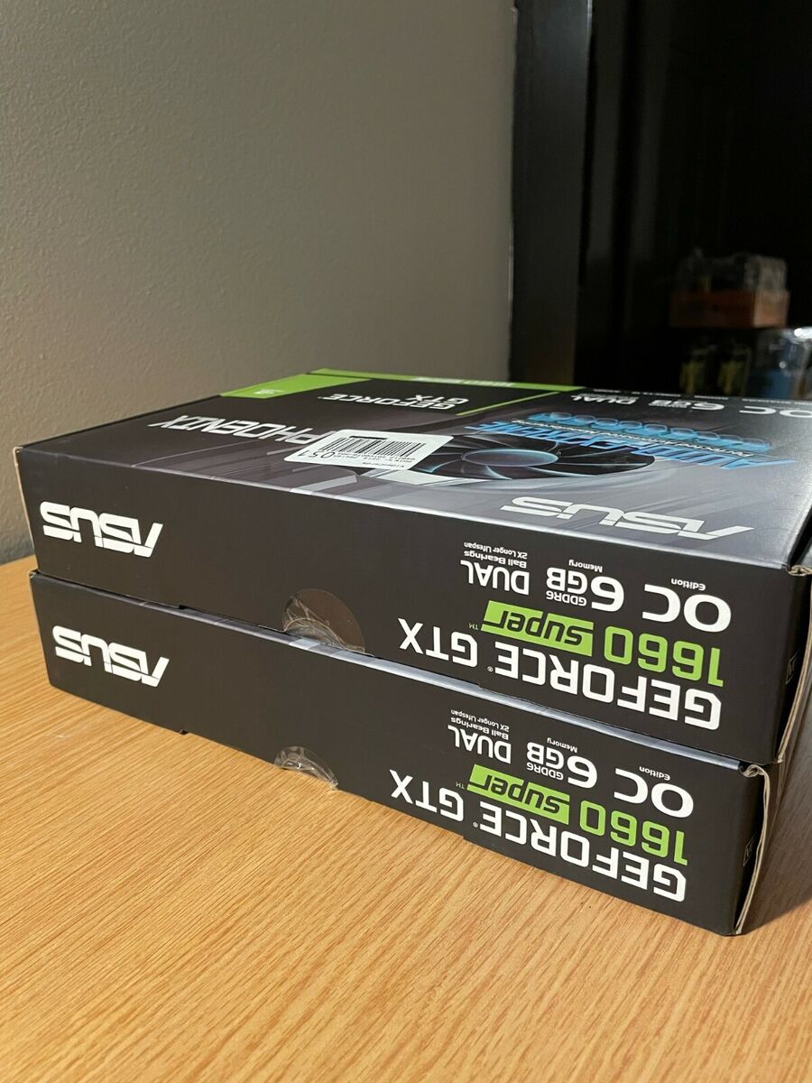 ASUS Phoenix NVIDIA GeForce GTX 1660 SUPER OC 6GB GDDR6 ASUS Phoenix NVIDIA GeForce GTX 1660 SUPER OC 6GB GDDR6