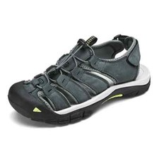 Summer Genuine Leather Men's Sandals Breathable Casual Shoes Outdoor Beach Shoes