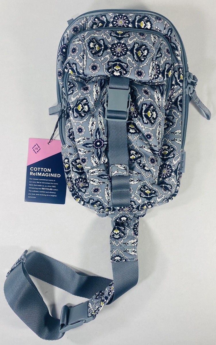 Vera Bradley Cotton Utility Sling Backpack Plaza Tile NEW | eBay display picture 3