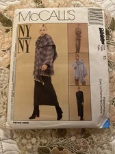 MCCALLS  PATTERN 9628 ~ MISSES JACKET TOP DRESS PANTS ~ SIZE 16 *UNCUT