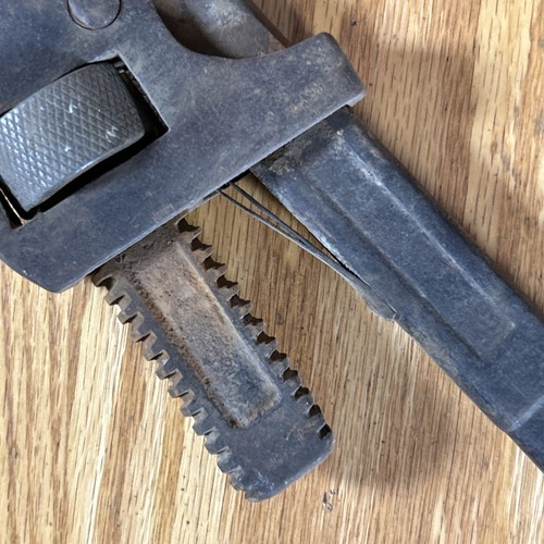 Vintage 18" Pipe Wrench True Value Steel USA Made - Picture 16 of 23