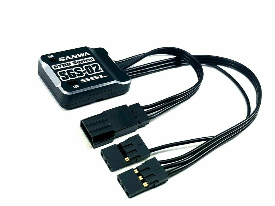 SANWA SV-D2 ESC &  SANWA SGS-02 Gyro & SANWA PGS-CL2  For Drift RC Car Combo Set - Image 3 of 4