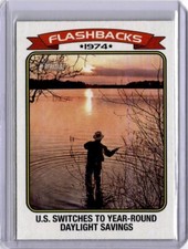2023 Topps Heritage News Flashbacks Daylight Savings Time #NF-3