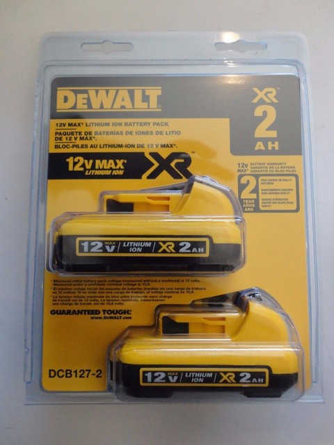 Аккумулятор dewalt dcb127