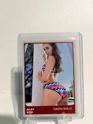 Riley Reid Adult Superstar  CUSTOM MADE CARD 