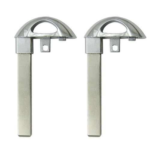 2x New Replacement Key Fob Uncut Emergency Insert Blade
