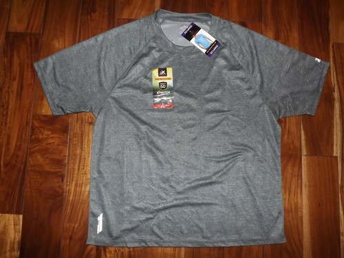 ZeroXposur Metal Gray Jake UPF 50 All-Day Comfort Active Shirt M Medium NWT Mens