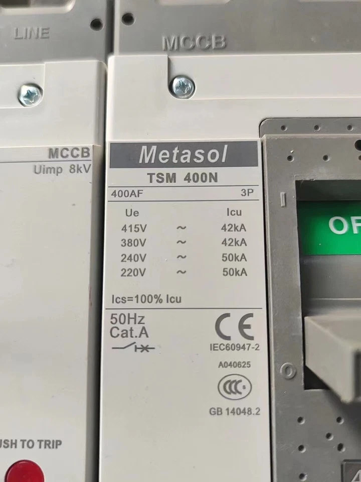 1 Stück gebrauchter LS TSM 400N 400A Leitungsschutzschalter #N692P YF - Bild 1 von 3