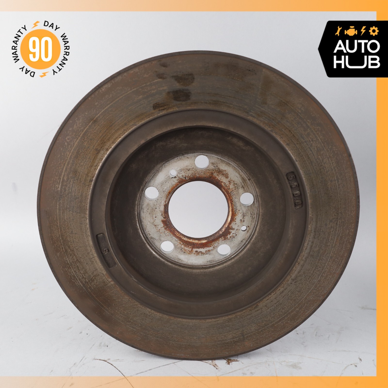 03-18 Bentley Continental GTC Speed GT Rear Left & Right Brake Rotors Disc OEM