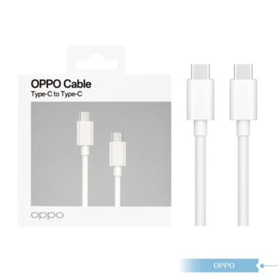 Original OPPO Official 12A Type-C to Type-C Cable (1m)【DL152】SuperVOOC 100W Max
