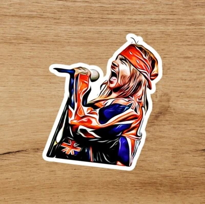 ALTHEASTIX Axl Rose Guns N Roses premium vintyl sticker decal 3 in Appetite Illusion Slash