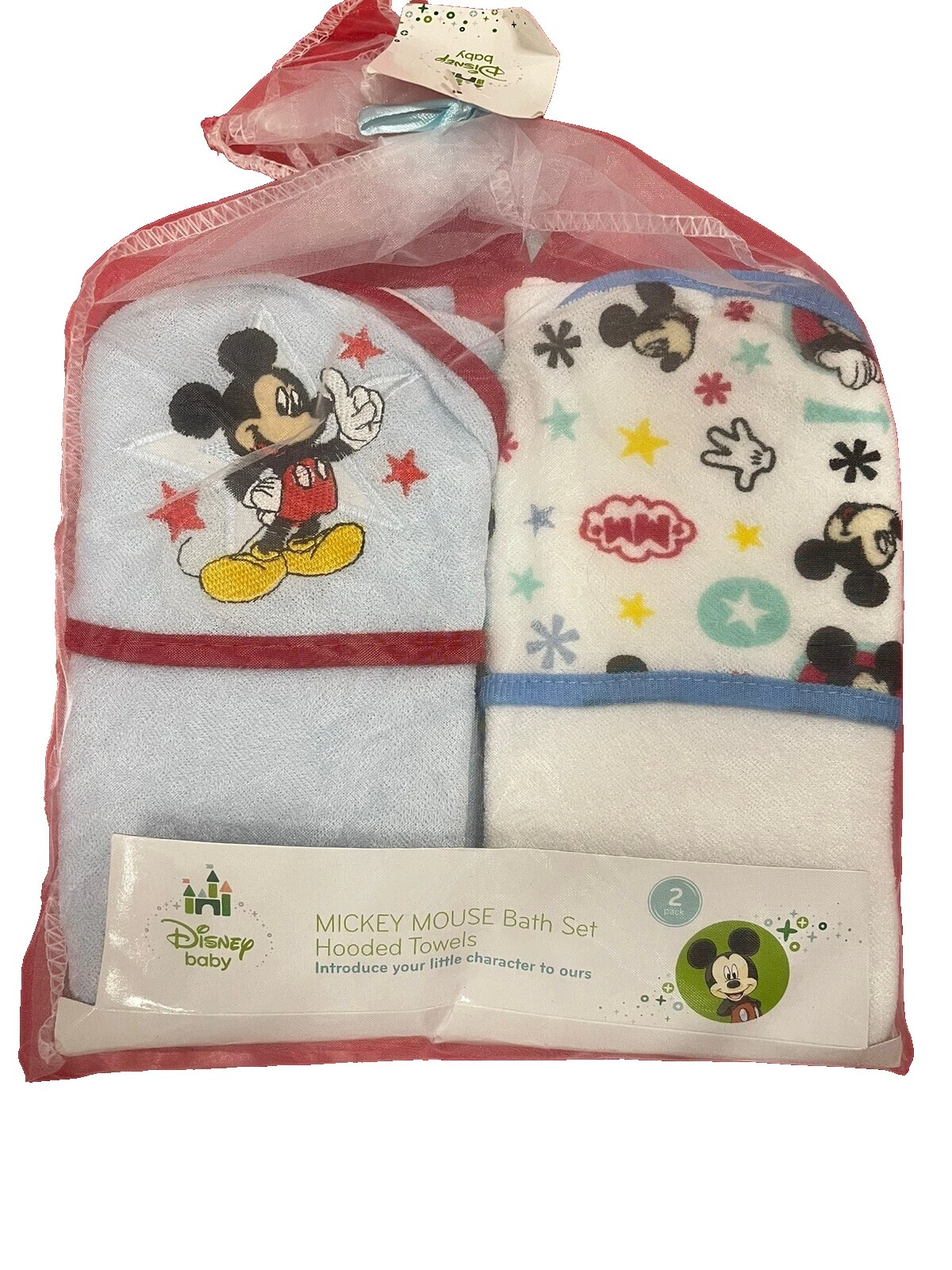 Toallas Con Capucha Bebé Disney Multicolor