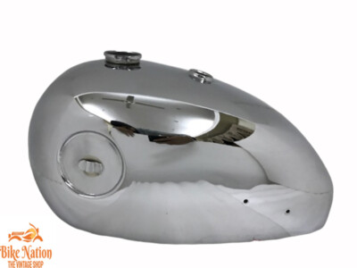 FIT FOR BSA A7 A10 CHROMED PETROL/FUEL TANK