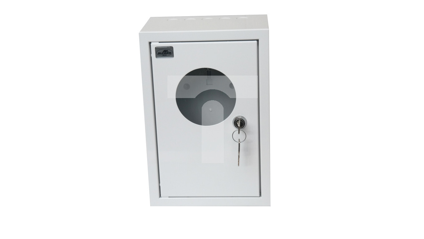 Surface-mounted meter switchboard 1x1F for electronic meter window lock R /T2UK