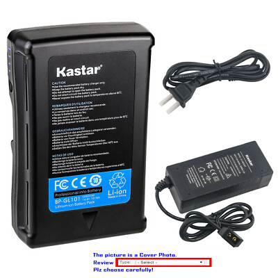 Kastar Battery Charger for Sony DNW-A28P (Betacam SX Recorder) DSR-1 DSR-250